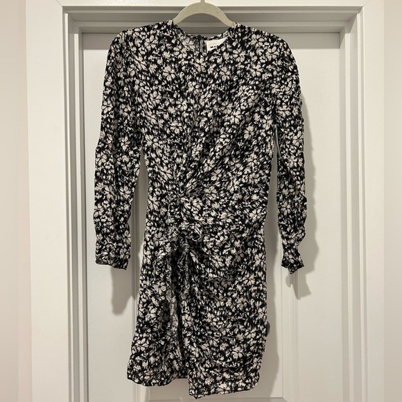 Isabel Marant Étoile Dulce Knotted Floral Dress - Picture 3 of 11